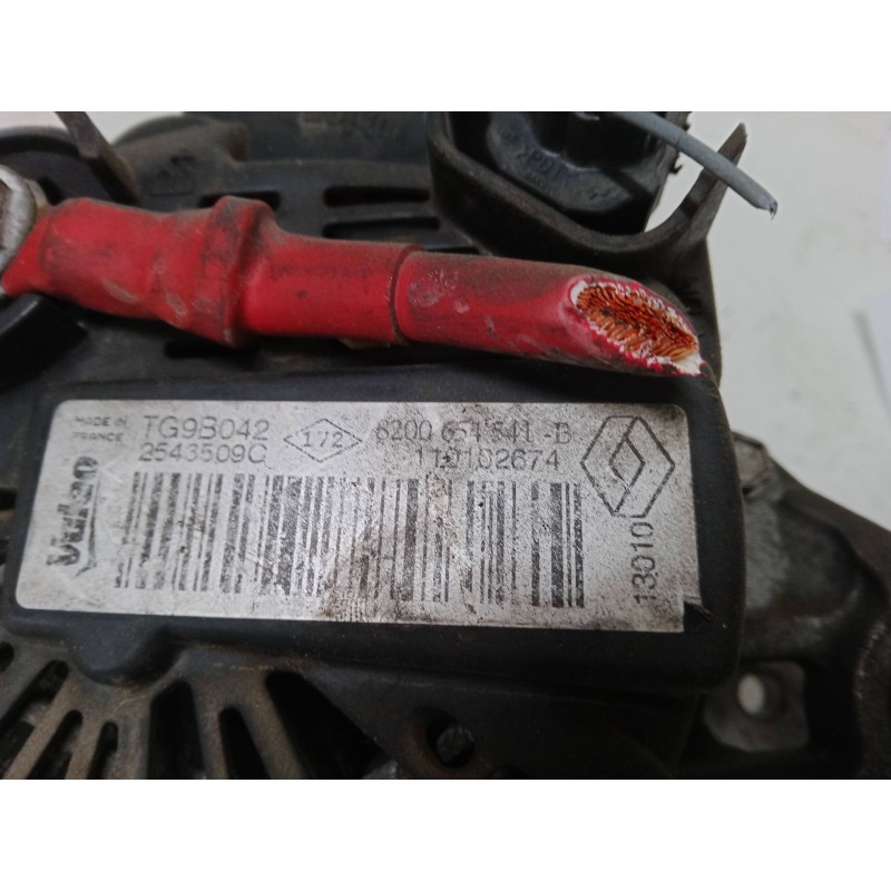 Recambio de alternador para renault twingo ii (cn0_) 1.2 16v (cn04, cn0a, cn0b) referencia OEM IAM 8200654541B  