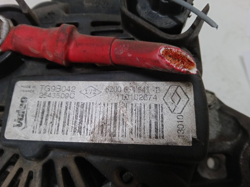 Recambio de alternador para renault twingo ii (cn0_) 1.2 16v (cn04, cn0a, cn0b) referencia OEM IAM 8200654541B  