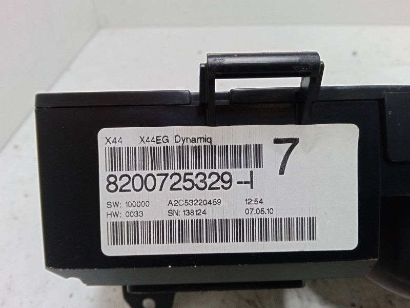 Recambio de cuadro instrumentos para renault twingo ii (cn0_) 1.2 16v (cn04, cn0a, cn0b) referencia OEM IAM 8200725329  