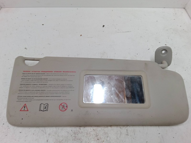 Recambio de parasol derecho para renault twingo ii (cn0_) 1.2 16v (cn04, cn0a, cn0b) referencia OEM IAM   