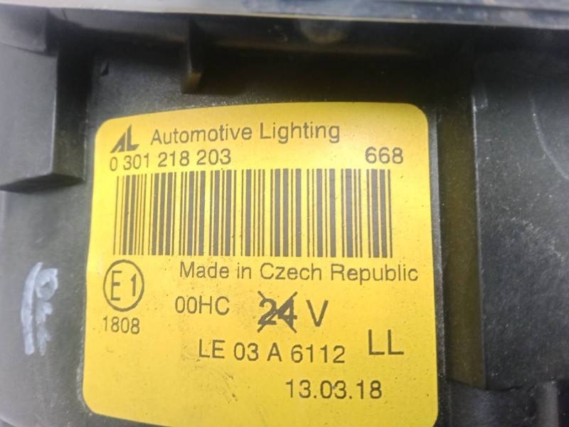 Recambio de faro izquierdo para mini mini (r50, r53) one d referencia OEM IAM   