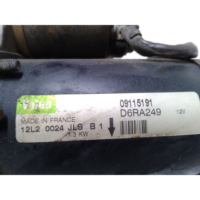 Recambio de motor arranque para opel corsa c (x01) 1.2 (f08, f68) referencia OEM IAM 09115191  