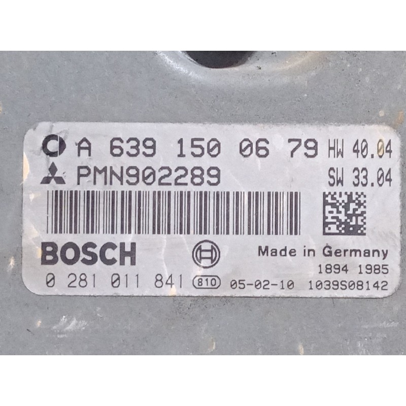 Recambio de centralita motor uce para smart forfour (454) 1.5 cdi (454.000) referencia OEM IAM A6391500679  