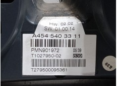 Recambio de cuadro instrumentos para smart forfour (454) 1.5 cdi (454.000) referencia OEM IAM A4545403311  