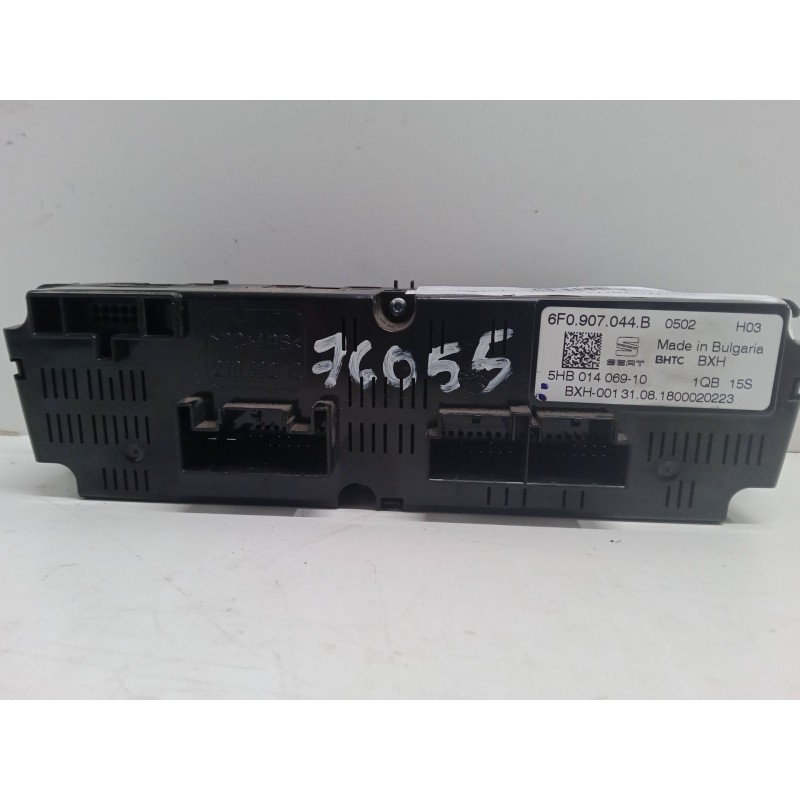 Recambio de mando climatizador para seat ibiza v (kj1, kjg) 1.6 tdi referencia OEM IAM 5HB01406910  6F0907044B