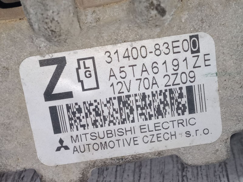 Recambio de alternador para suzuki wagon r+ (ma) 1.3 (rb 413) referencia OEM IAM 3140083E00  A005TA6191ZE