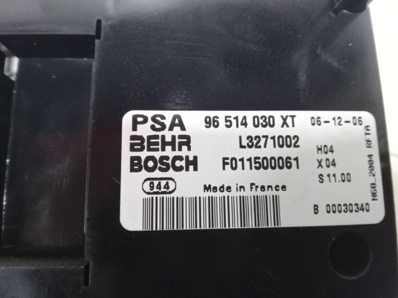 Recambio de mando climatizador para citroën xsara picasso (n68) 1.6 hdi referencia OEM IAM 96514030XT   Recambio de mando climatizador para citroën xsara picasso (n68) 1.6 hdi referencia OEM IAM 96514030XT