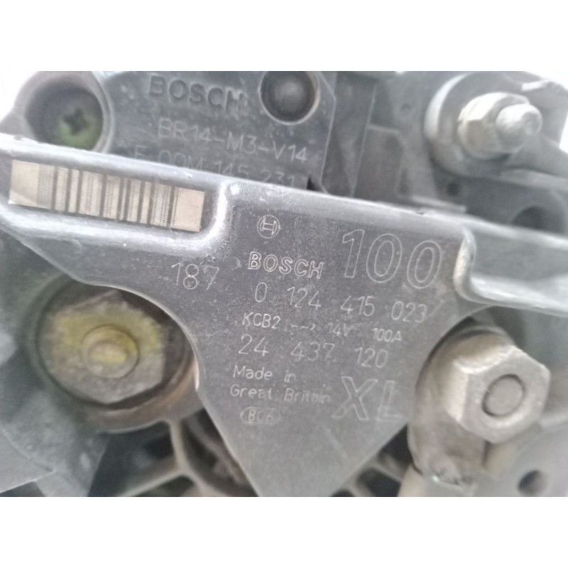 Recambio de alternador para opel corsa c (x01) 1.2 (f08, f68) referencia OEM IAM 0124145023  
