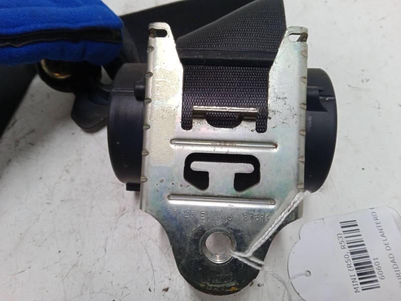 Recambio de cinturon seguridad delantero derecho para mini mini (r50, r53) one d referencia OEM IAM 601028800D  