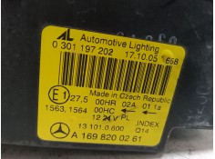Recambio de faro derecho para mercedes-benz clase a (w169) a 200 cdi (169.308, 169.008) referencia OEM IAM A1698200261   2
