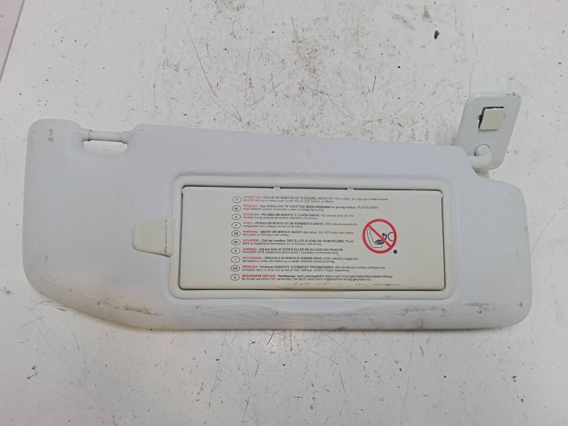 Recambio de parasol derecho para peugeot 208 i (ca_, cc_) 1.2 vti 82 referencia OEM IAM   