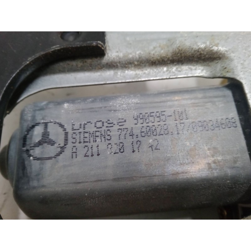 Recambio de elevalunas electrico delantero derecho para mercedes-benz clase c coupé (cl203) c 180 kompressor (203.746) referenci