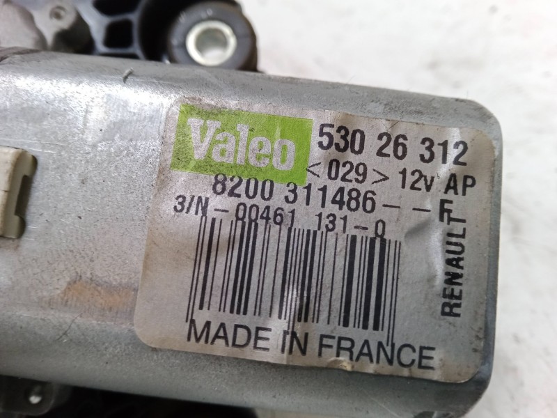 Recambio de motor limpia trasero para renault twingo ii (cn0_) 1.2 16v (cn04, cn0a, cn0b) referencia OEM IAM 8200311486  