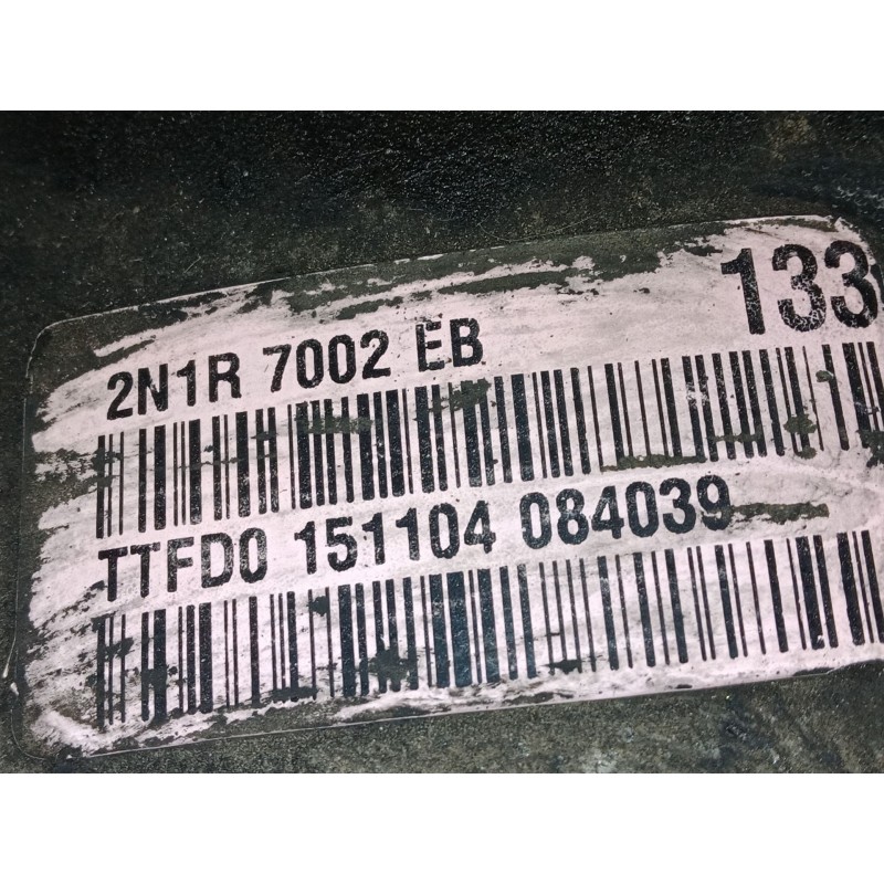 Recambio de caja de cambios manual 5 velocidades para ford fiesta v (jh_, jd_) 1.4 tdci referencia OEM IAM 2N1R7002-EB  2N1R Recambio de caja de cambios manual 5 velocidades para ford fiesta v (jh_, jd_) 1.4 tdci referencia OEM IAM 2N1R7002-EB  2N1R