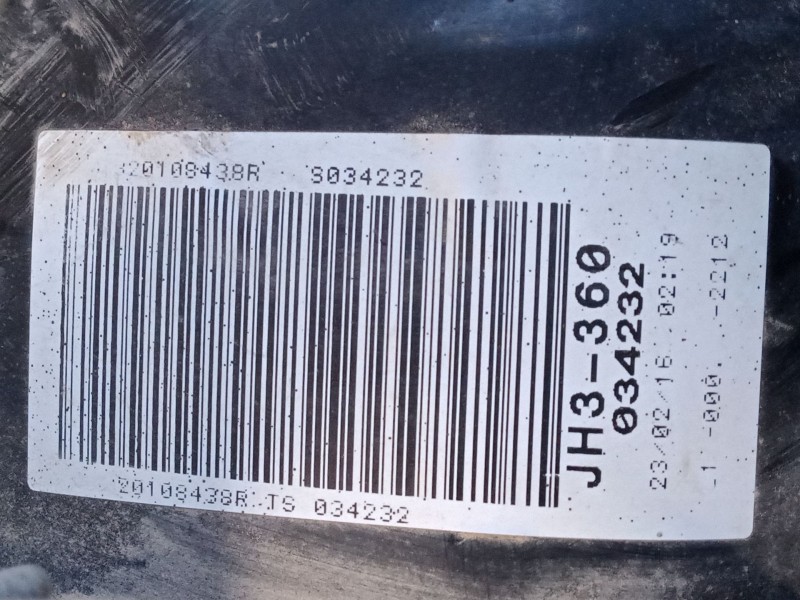 Recambio de caja de cambios manual 5 velocidades para dacia logan mcv ii 1.2 referencia OEM IAM JH3360  