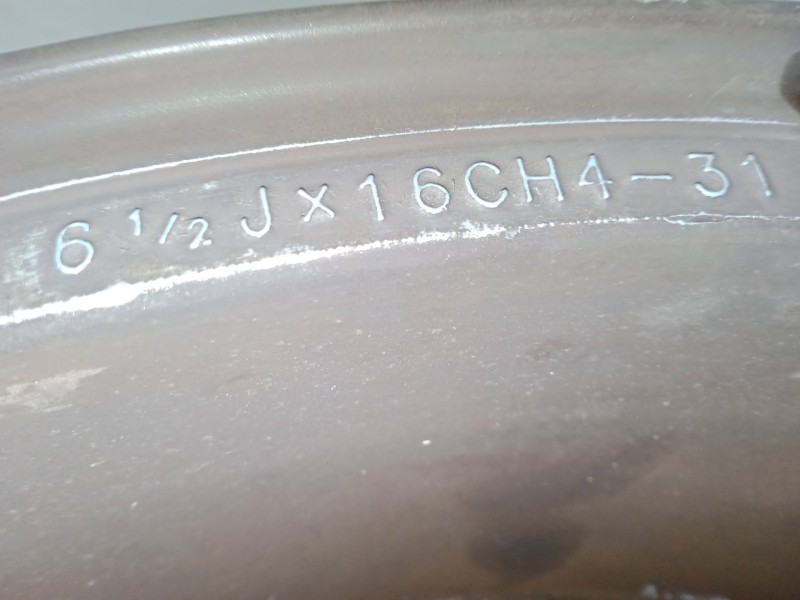 Recambio de llanta aluminio 16´´ para peugeot 307 cc (3b) 2.0 16v referencia OEM IAM 61/2JX15CH4-31  