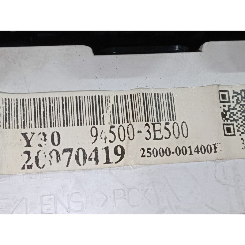 Recambio de pantalla interior reloj para kia sorento i (jc) 2.5 crdi referencia OEM IAM 945003E500  