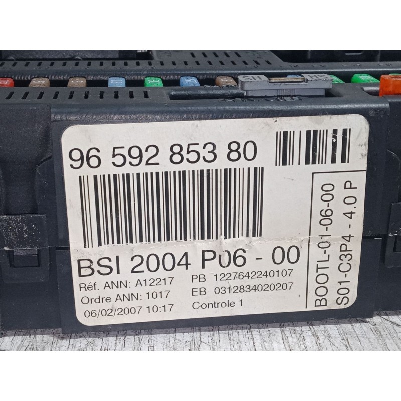 Recambio de bsi para peugeot 207/207+ (wa_, wc_) 1.4 hdi referencia OEM IAM 9659285380  