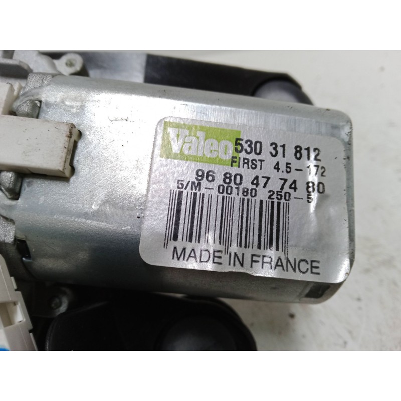 Recambio de motor limpia trasero para citroën c4 ii (nc_) 1.2 thp 110 referencia OEM IAM 9680477480  53031812