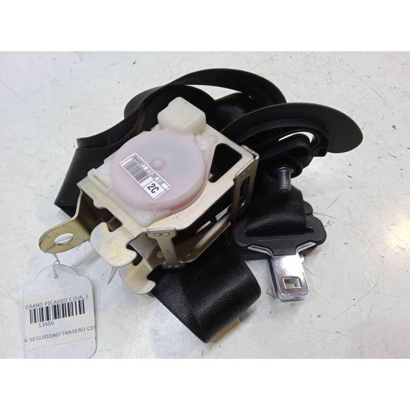 Recambio de cinturon seguridad trasero central para citroën c4 grand picasso i (ua_) 1.6 hdi referencia OEM IAM   