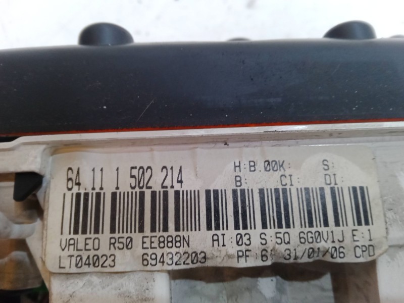 Recambio de mando calefaccion / a/a para mini mini (r50, r53) one d referencia OEM IAM   