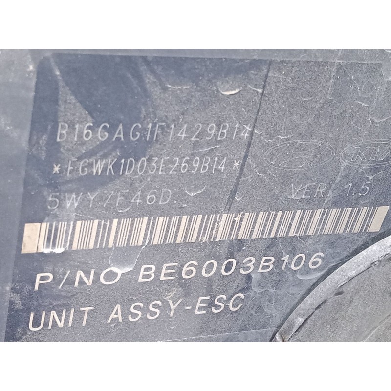 Recambio de abs para hyundai ix35 (lm, el, elh) 1.7 crdi referencia OEM IAM B16GAG1F1429B14  