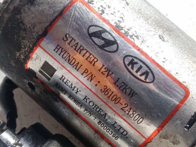 Recambio de motor arranque para hyundai ix35 (lm, el, elh) 1.7 crdi referencia OEM IAM   