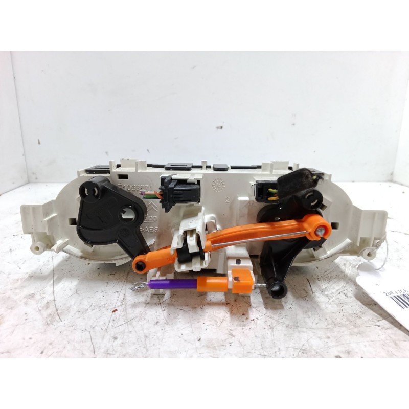 Recambio de mando climatizador para peugeot 208 i (ca_, cc_) 1.4 hdi referencia OEM IAM 96722483ZD   Recambio de mando climatizador para peugeot 208 i (ca_, cc_) 1.4 hdi referencia OEM IAM 96722483ZD