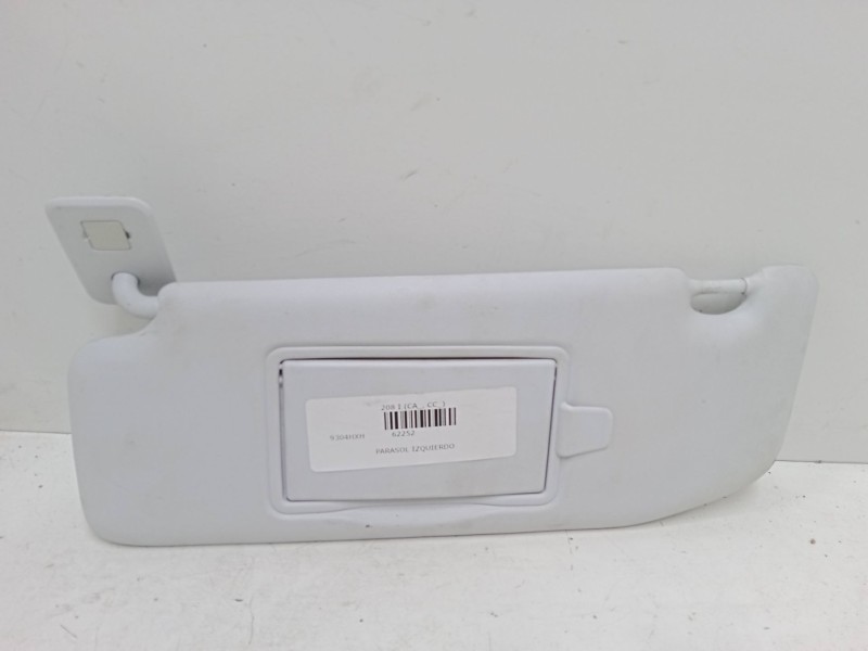 Recambio de parasol izquierdo para peugeot 208 i (ca_, cc_) 1.4 hdi referencia OEM IAM    Recambio de parasol izquierdo para peugeot 208 i (ca_, cc_) 1.4 hdi referencia OEM IAM