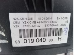 Recambio de cuadro instrumentos para peugeot 208 i (ca_, cc_) 1.4 hdi referencia OEM IAM 9801904080   2