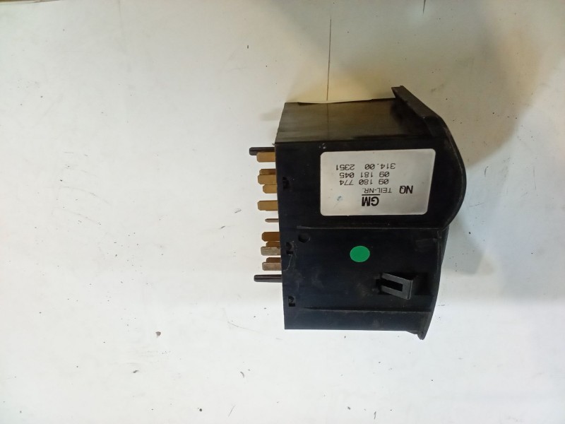 Recambio de conmutador de luces para opel astra g sedán (t98) 1.6 (f69) referencia OEM IAM 09180774  09181045