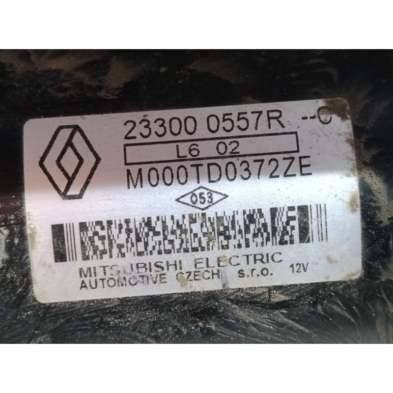Recambio de motor arranque para renault clio iv (bh_) 0.9 tce 90 referencia OEM IAM 233000557R  