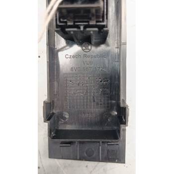 MANDO ELEVALUNAS TRASERO DERECHO 6V0867172 