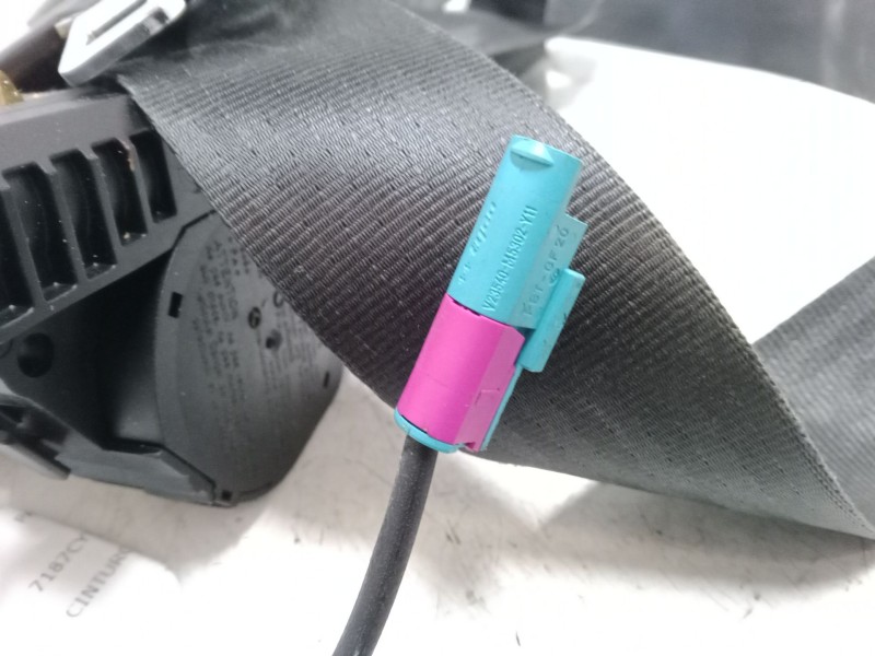 Recambio de cinturon seguridad delantero derecho para fiat panda / panda classic (169_) 1.2 (169.axb11, 169.axb1a) referencia OE