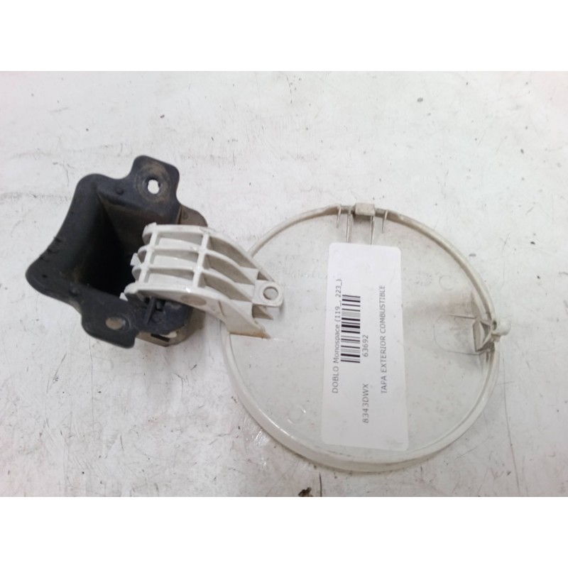 Recambio de tapa exterior combustible para fiat doblo monospace (119_, 223_) 1.3 jtd referencia OEM IAM   