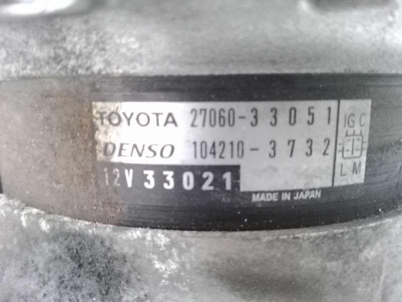 Recambio de alternador para mini mini (r50, r53) one d referencia OEM IAM   