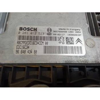 CENTRALITA MOTOR UCE 9664843480 9657699480 EDC16C34 0281012523
