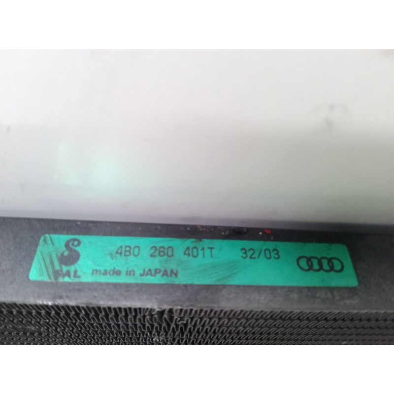 Recambio de radiador a/a /condensador para audi a6 c5 (4b2, 4b4) 1.9 tdi referencia OEM IAM 4B0260401T   Recambio de radiador a/a /condensador para audi a6 c5 (4b2, 4b4) 1.9 tdi referencia OEM IAM 4B0260401T