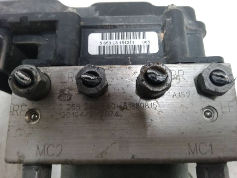 Recambio de abs para fiat 500 (312_) 1.2 (312axa1a) referencia OEM IAM 51880815  0265232840