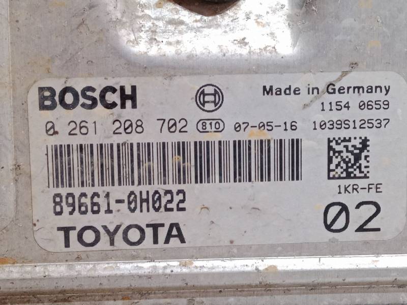 CENTRALITA MOTOR UCE 896610H022 1KRFE 0261208702