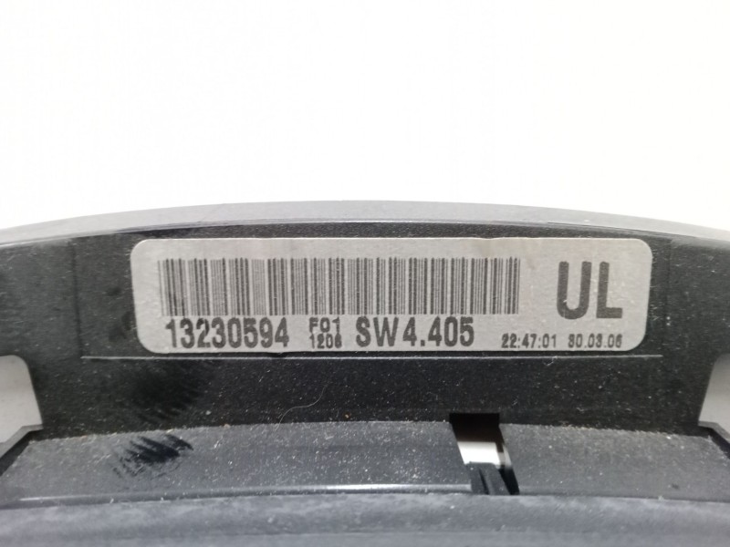 Recambio de cuadro instrumentos para opel astra h gtc (a04) 1.9 cdti (l08) referencia OEM IAM 13230594   Recambio de cuadro instrumentos para opel astra h gtc (a04) 1.9 cdti (l08) referencia OEM IAM 13230594