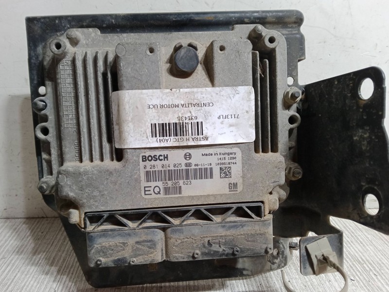 Recambio de centralita motor uce para opel astra h gtc (a04) 1.9 cdti (l08) referencia OEM IAM 55205623  0281014025 Recambio de centralita motor uce para opel astra h gtc (a04) 1.9 cdti (l08) referencia OEM IAM 55205623  0281014025