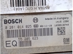 Recambio de centralita motor uce para opel astra h gtc (a04) 1.9 cdti (l08) referencia OEM IAM 55205623  0281014025 2
