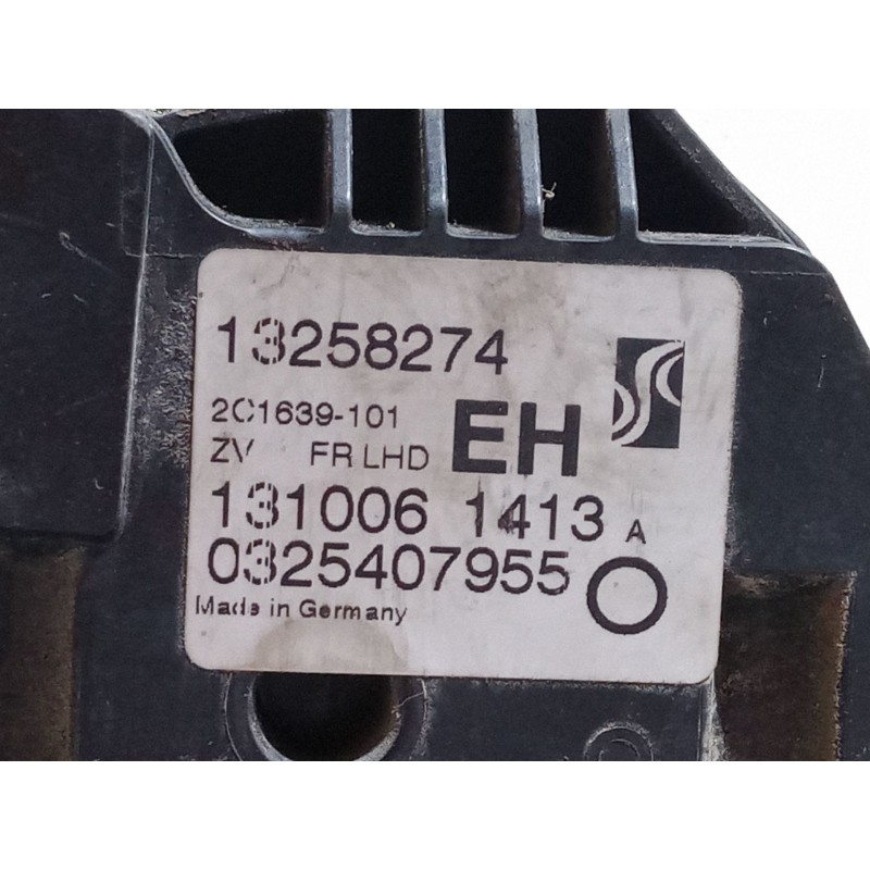 Recambio de cerradura puerta delantera derecha para opel corsa d (s07) 1.3 cdti (l08, l68) referencia OEM IAM 13258274  