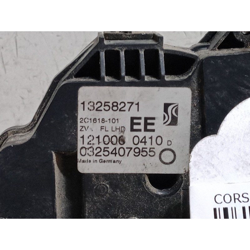 Recambio de cerradura puerta delantera izquierda para opel corsa d (s07) 1.3 cdti (l08, l68) referencia OEM IAM 13258271  