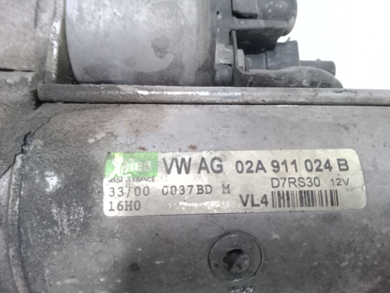 Recambio de motor arranque para seat toledo ii (1m2) 1.9 tdi referencia OEM IAM 02A9110024B  