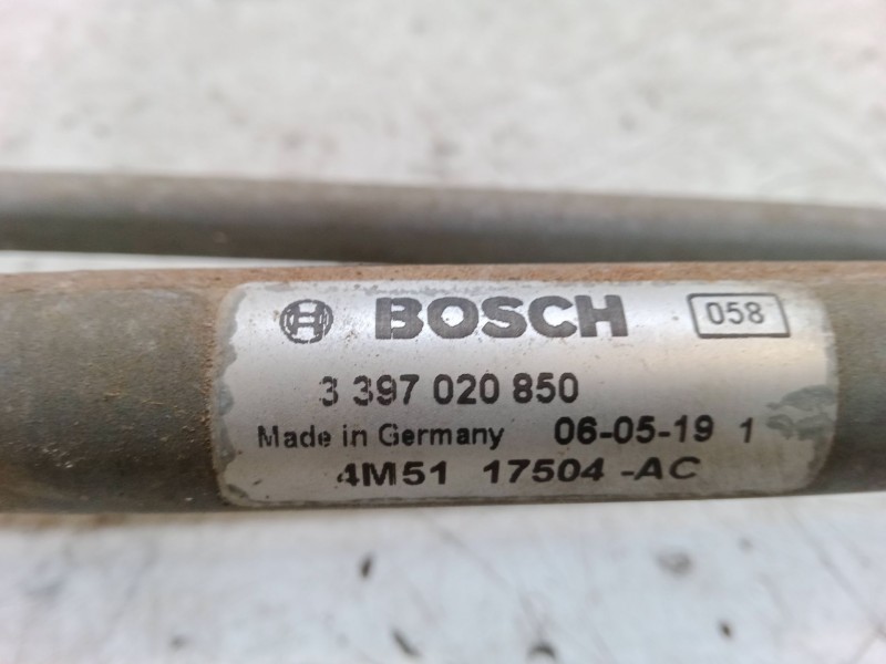 Recambio de motor limpia delantero para ford focus ii (da_, hcp, dp) 1.6 referencia OEM IAM 3397020850  4m5117504ac Recambio de motor limpia delantero para ford focus ii (da_, hcp, dp) 1.6 referencia OEM IAM 3397020850  4m5117504ac