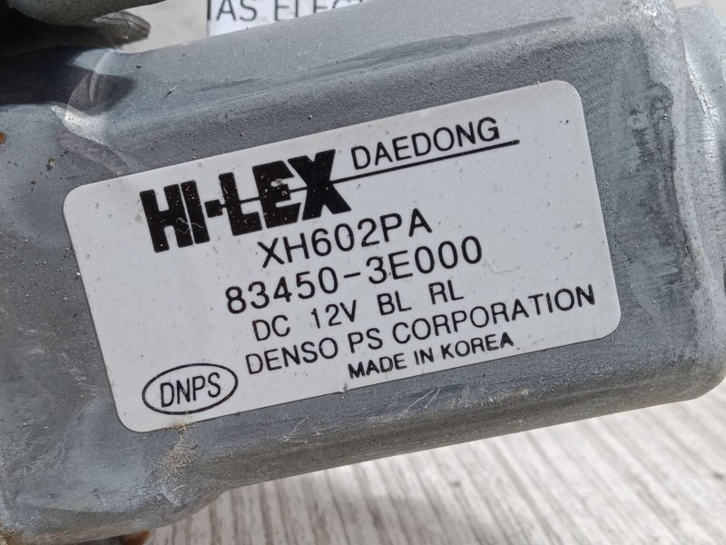 Recambio de elevalunas electrico trasero izquierdo para kia sorento i (jc) 2.5 crdi referencia OEM IAM   