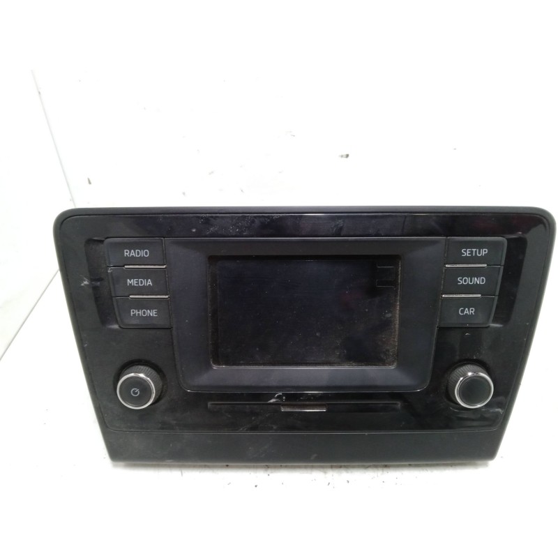 Recambio de radio cd para skoda rapid (nh3, nk3, nk6) 1.6 tdi referencia OEM IAM 5JA035871B   Recambio de radio cd para skoda rapid (nh3, nk3, nk6) 1.6 tdi referencia OEM IAM 5JA035871B