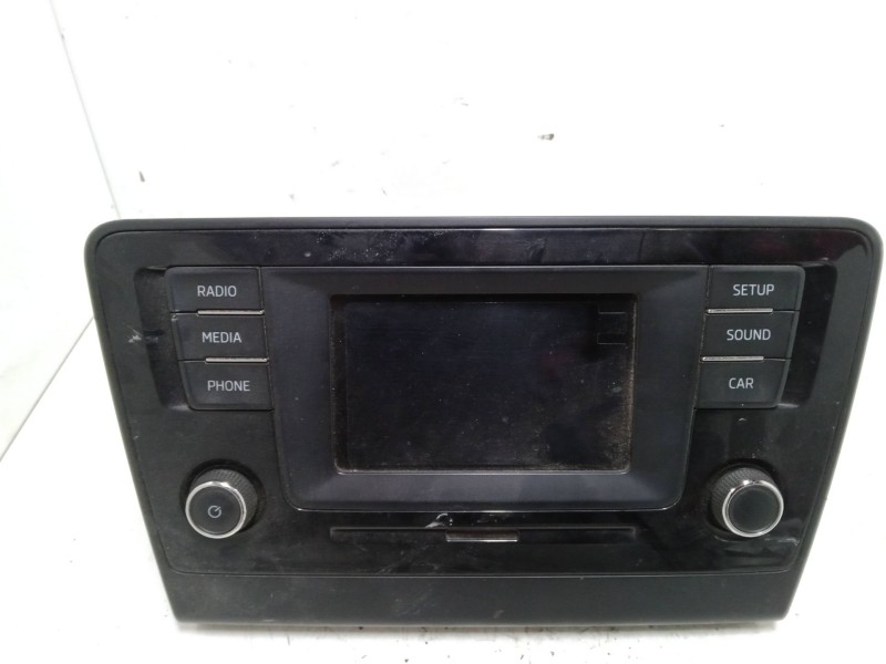 Recambio de radio cd para skoda rapid (nh3, nk3, nk6) 1.6 tdi referencia OEM IAM 5JA035871B   Recambio de radio cd para skoda rapid (nh3, nk3, nk6) 1.6 tdi referencia OEM IAM 5JA035871B